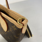 Louis Vuitton Handbag Monogram Neverfull BB Brown Rose Peony 2-Way — view 7