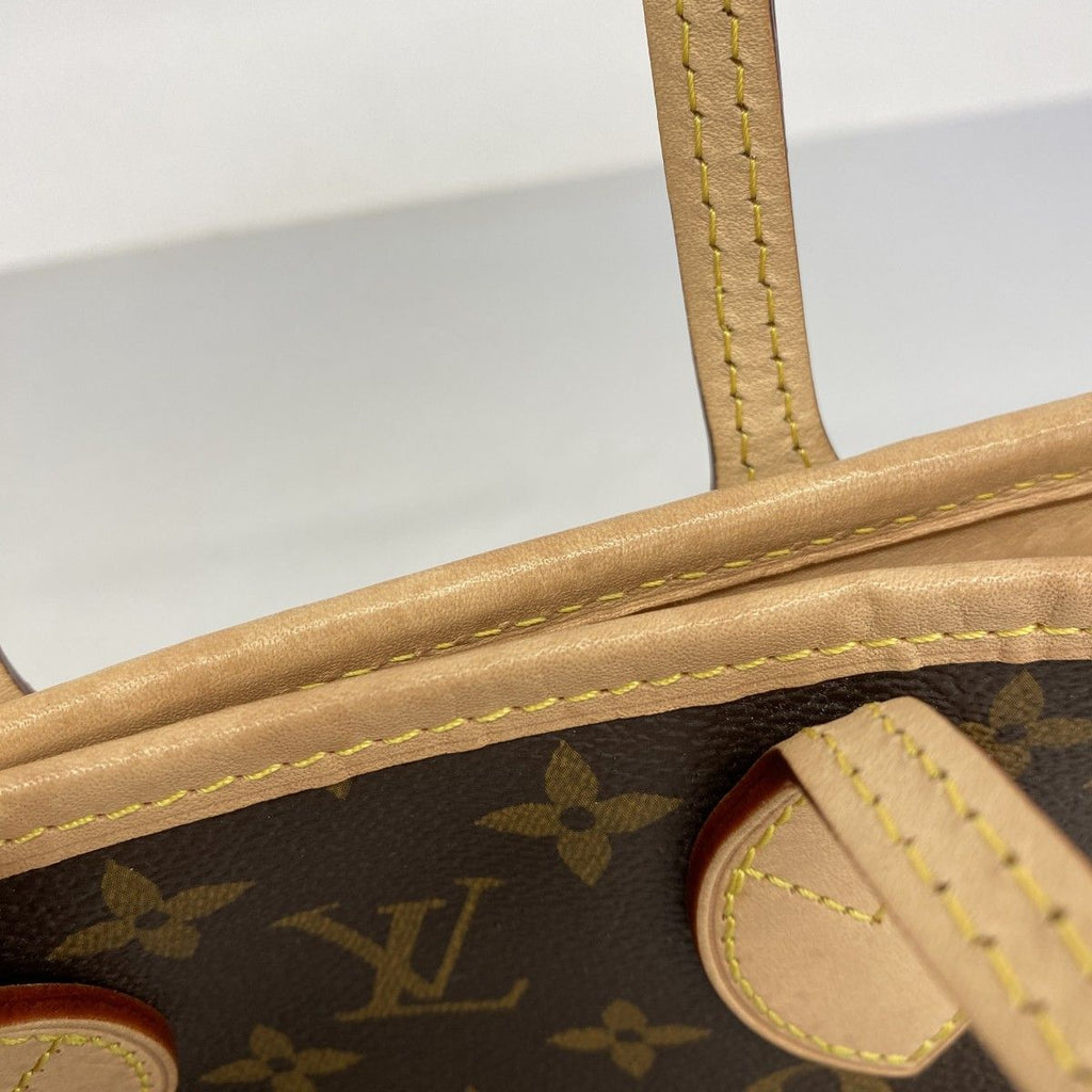 Louis Vuitton Handbag Monogram Neverfull BB Brown Rose Peony 2-Way — view 8