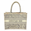 Dior Tote Book Canvas Gray