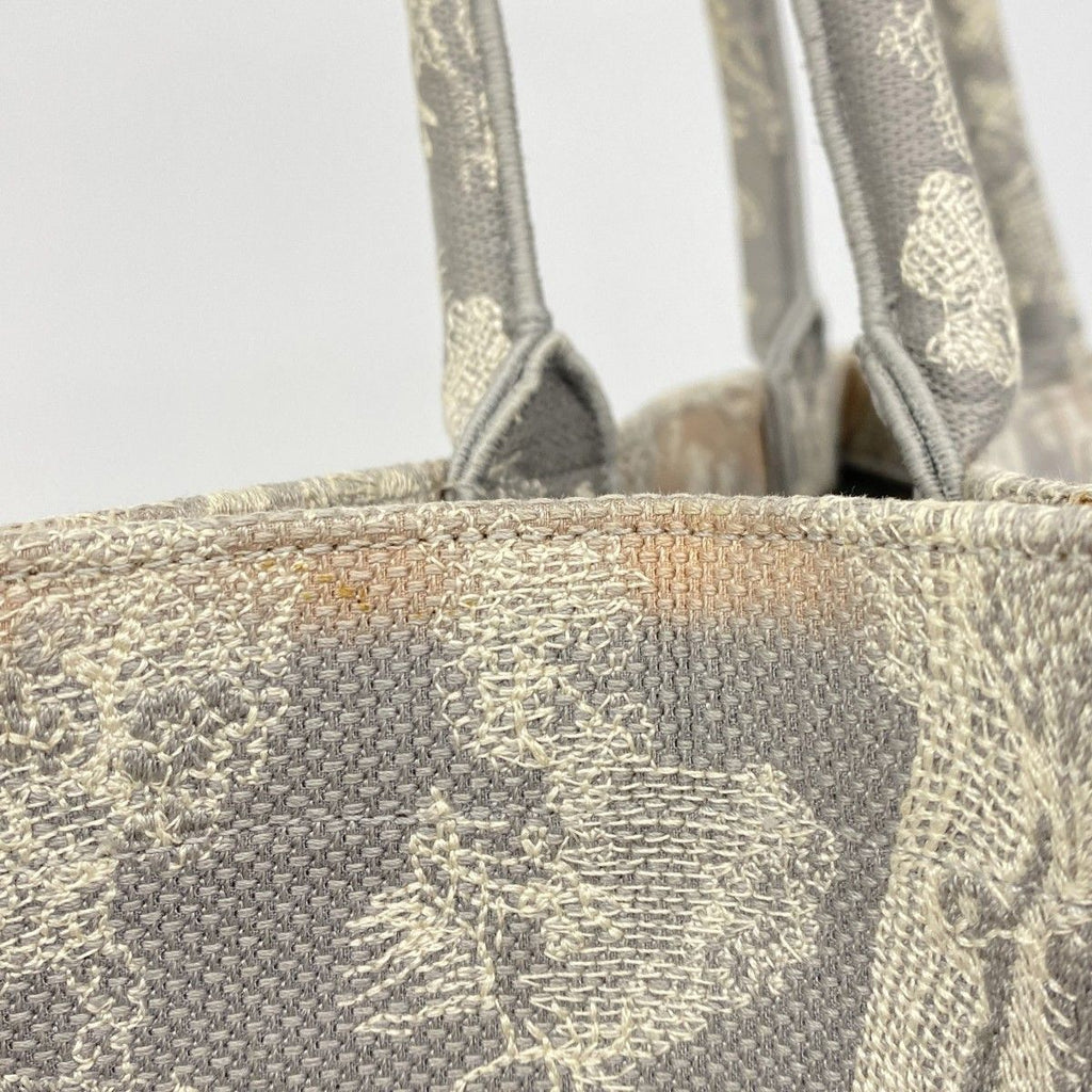 Dior Tote Book Canvas Gray — view 9