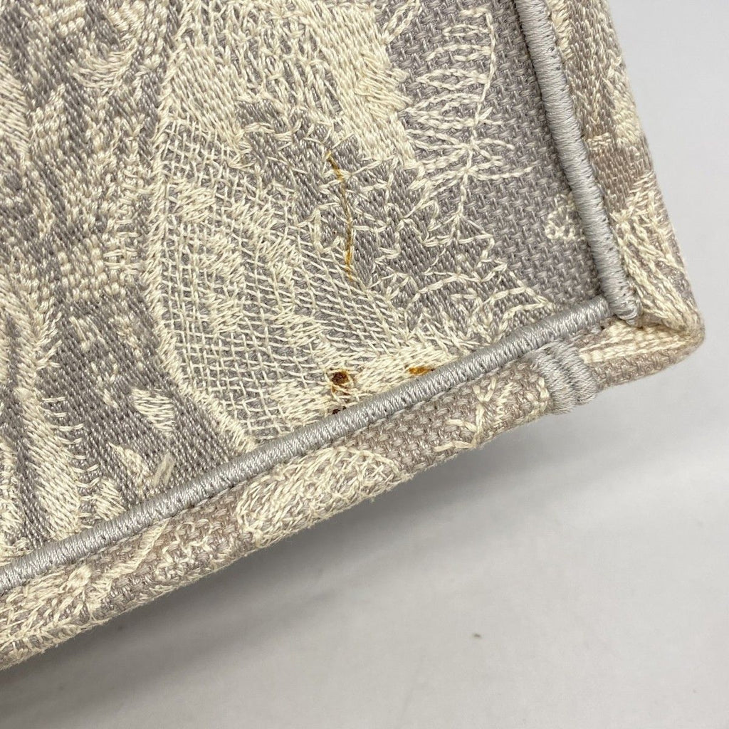 Dior Tote Book Canvas Gray — view 7