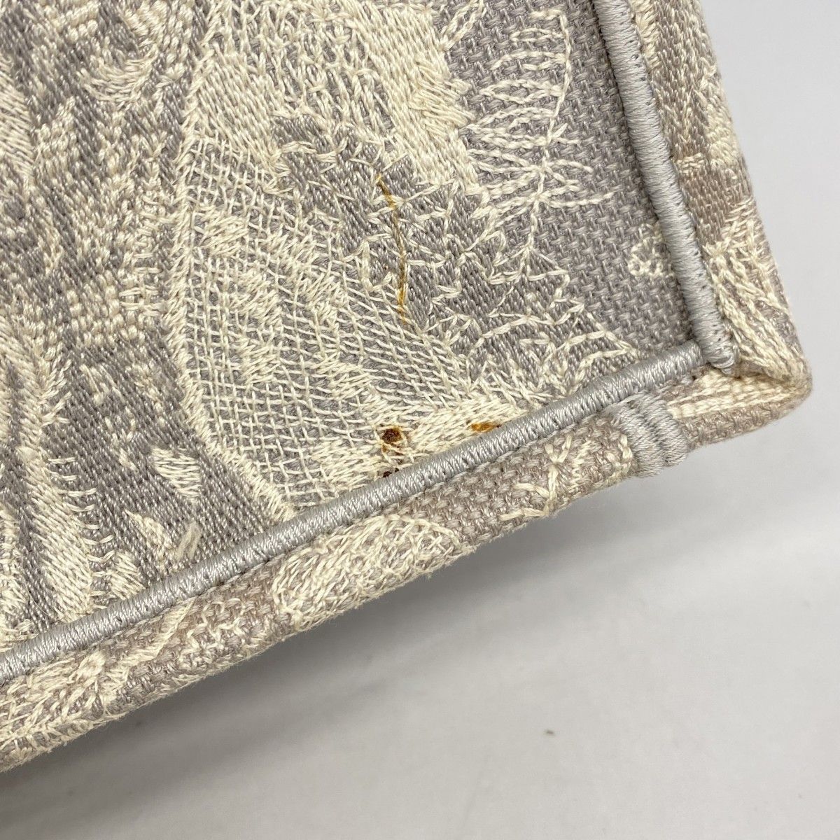 Dior Tote Book Canvas Gray — view 7