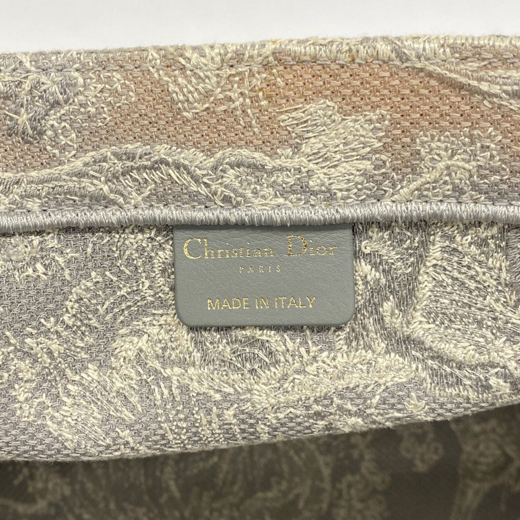 Dior Tote Book Canvas Gray — view 5