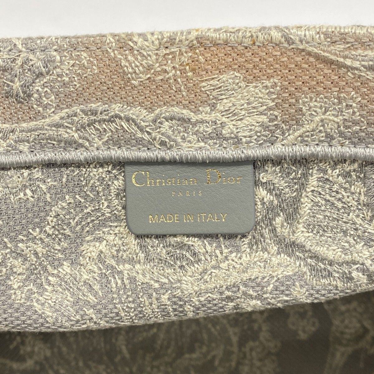 Dior Tote Book Canvas Gray — view 5