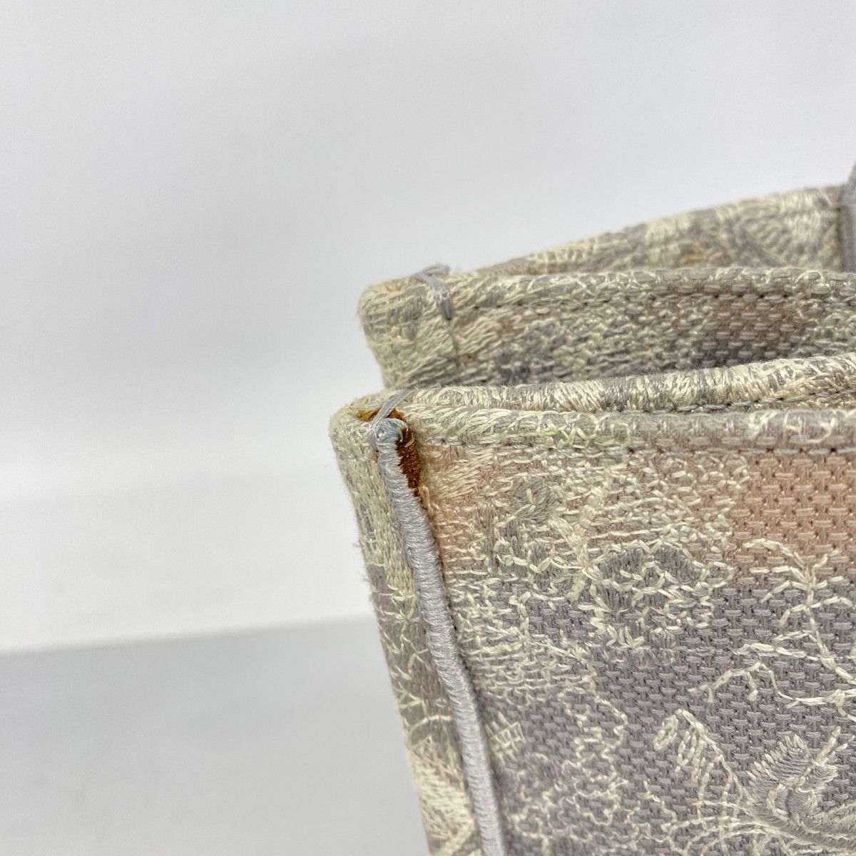 Dior Tote Book Canvas Gray — view 8