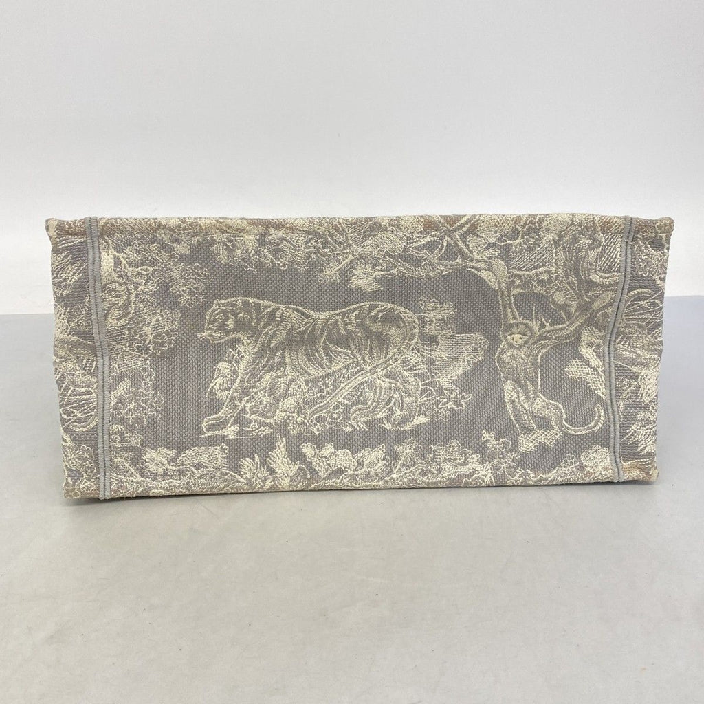Dior Tote Book Canvas Gray — view 3
