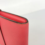 Hermes Wallet Kelly Veau Epsom Rose Azalea Silver — view 6