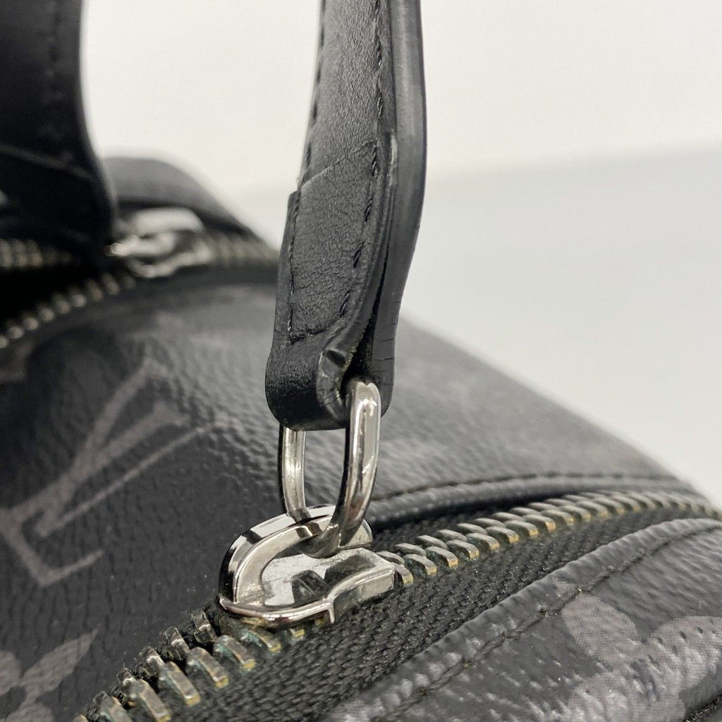 Louis Vuitton Handbag Monogram Eclipse Dopp Kit Black — view 7