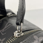 Louis Vuitton Handbag Monogram Eclipse Dopp Kit Black — view 7