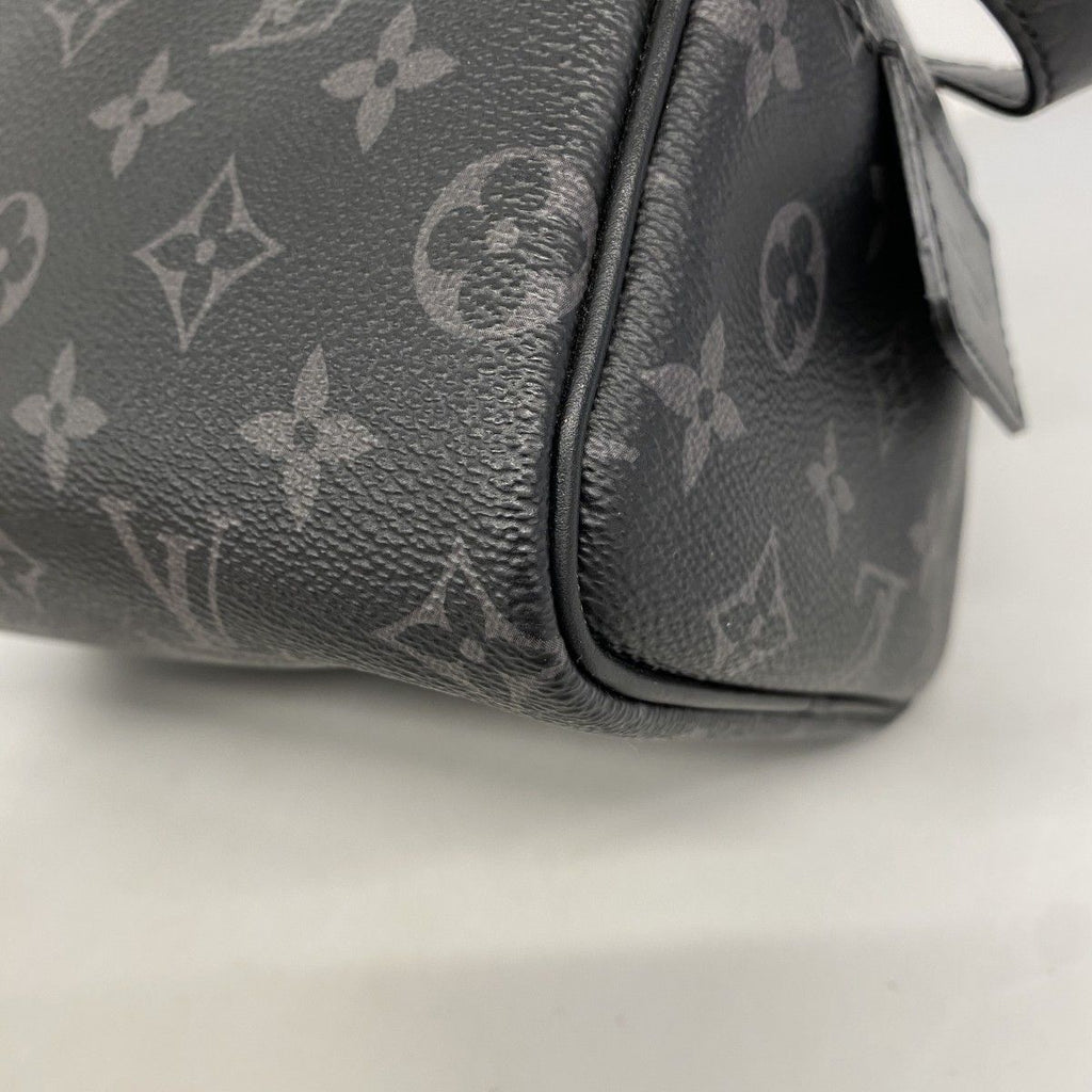 Louis Vuitton Handbag Monogram Eclipse Dopp Kit Black — view 6