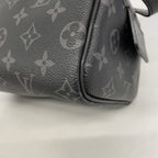 Louis Vuitton Handbag Monogram Eclipse Dopp Kit Black — view 6