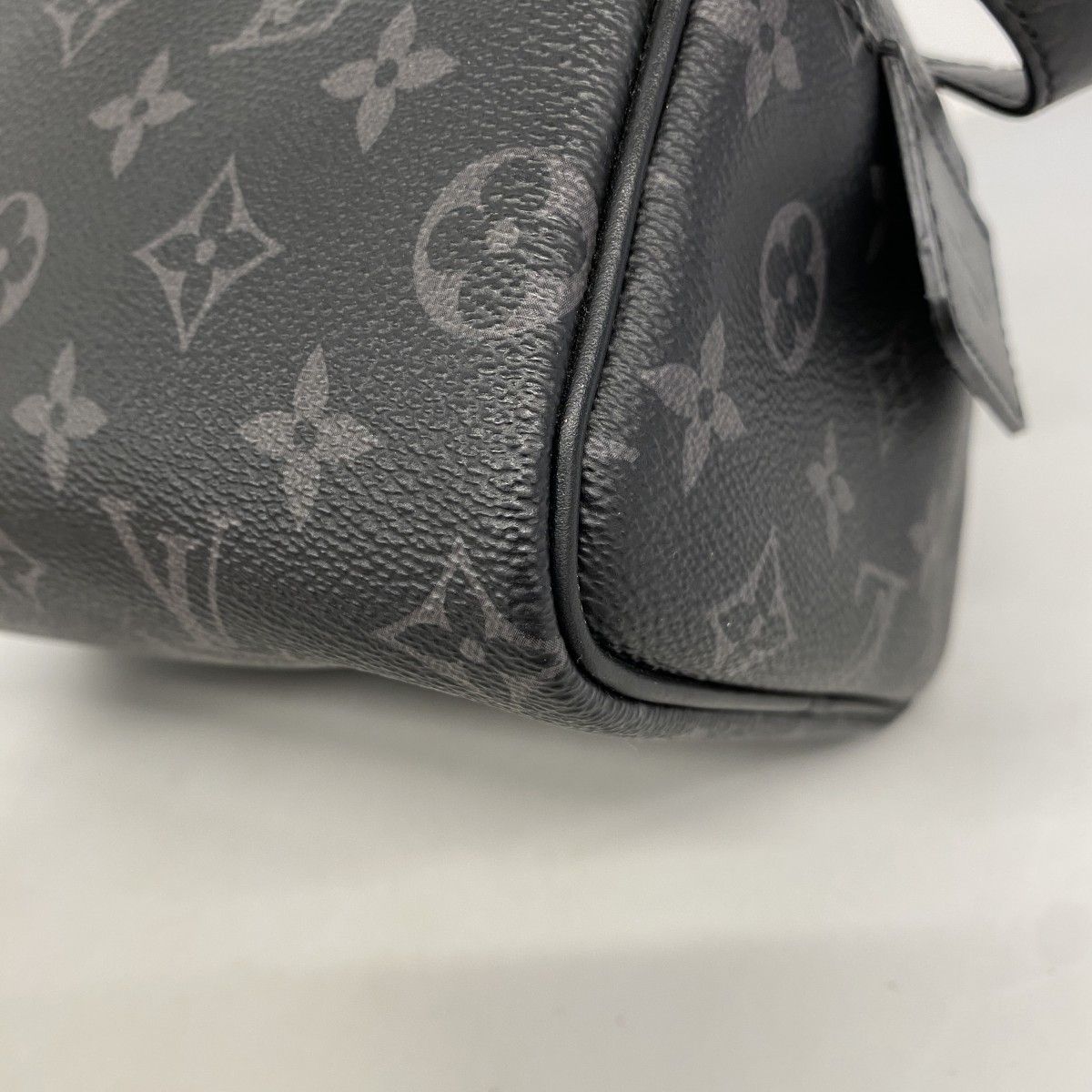 Louis Vuitton Handbag Monogram Eclipse Dopp Kit Black — view 6