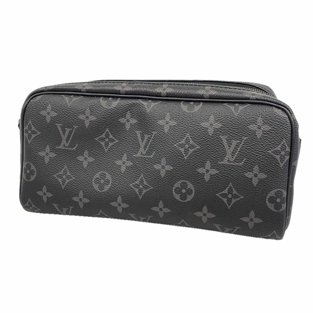 Louis Vuitton Handbag Monogram Eclipse Dopp Kit Black