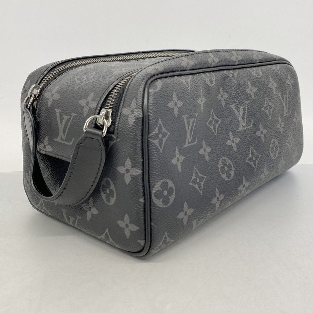 Louis Vuitton Handbag Monogram Eclipse Dopp Kit Black — view 2