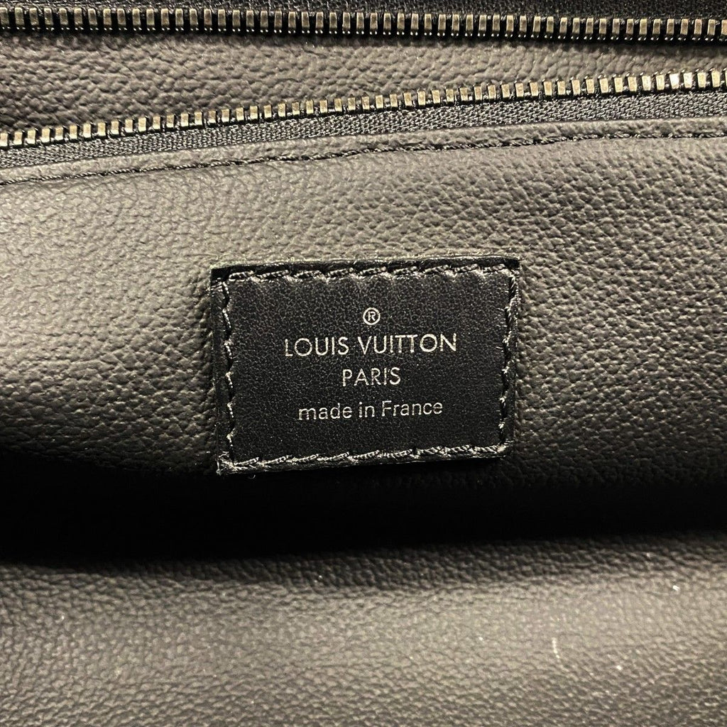 Louis Vuitton Handbag Monogram Eclipse Dopp Kit Black — view 5