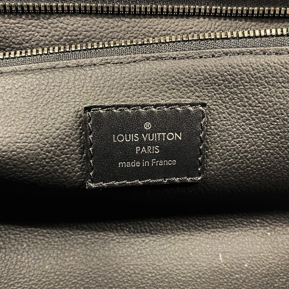 Louis Vuitton Handbag Monogram Eclipse Dopp Kit Black — view 5