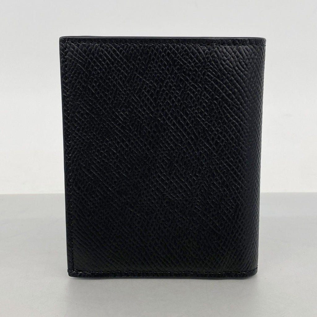 Celine Wallet Leather Black Gold — view 7