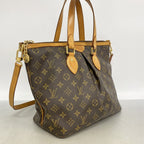 Louis Vuitton Handbag Monogram Palermo PM Brown 2-Way — view 2
