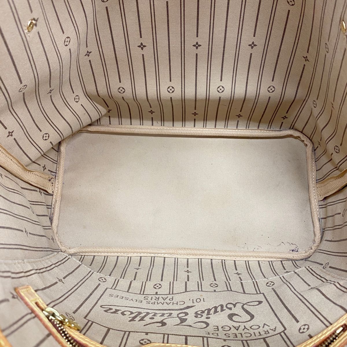Louis Vuitton Tote Monogram Neverfull MM Brown — view 4