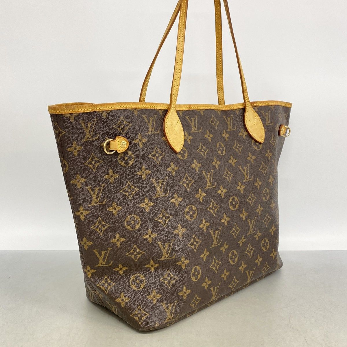 Louis Vuitton Tote Monogram Neverfull MM Brown — view 2