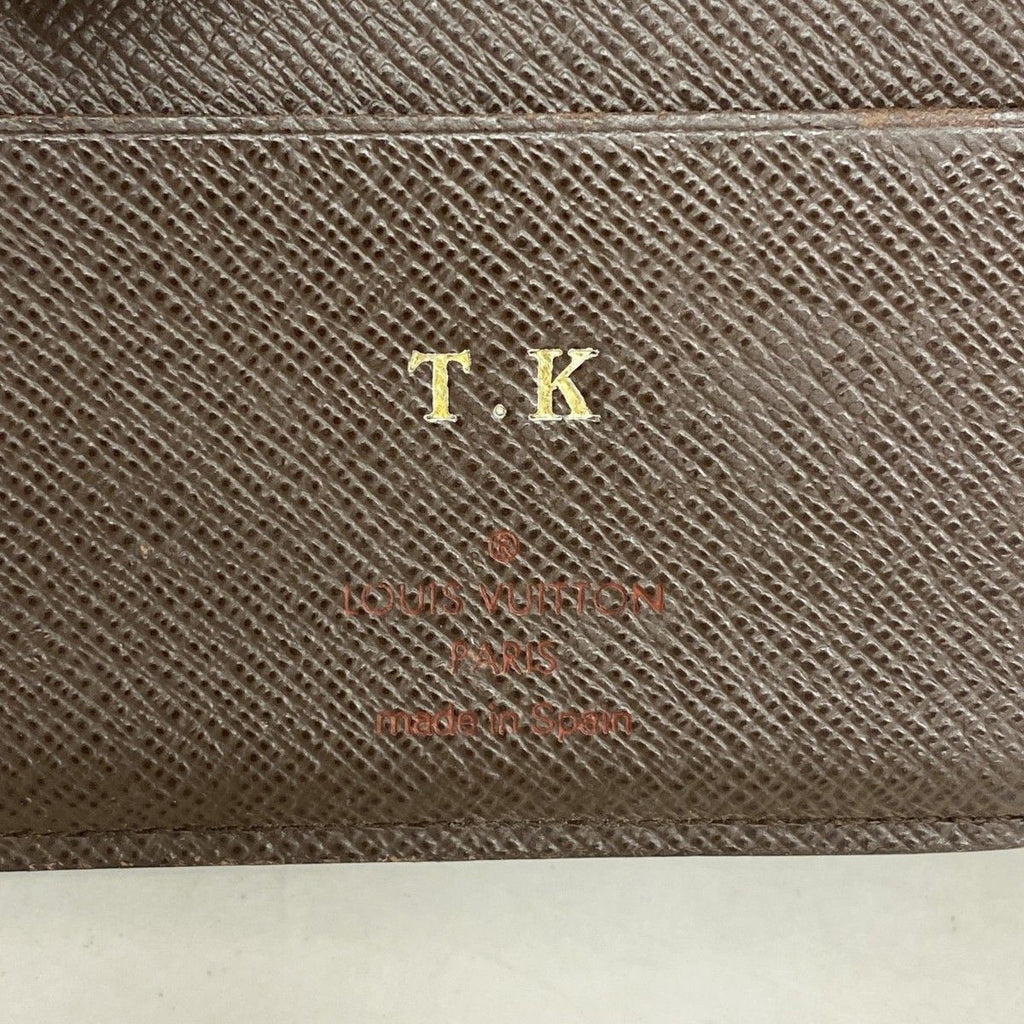 Louis Vuitton Wallet Damier Portefeuille Marco Ebene — view 4