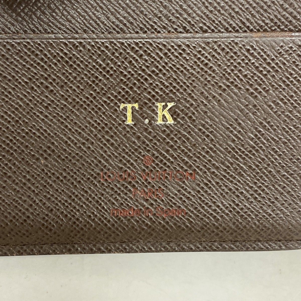 Louis Vuitton Wallet Damier Portefeuille Marco Ebene — view 4