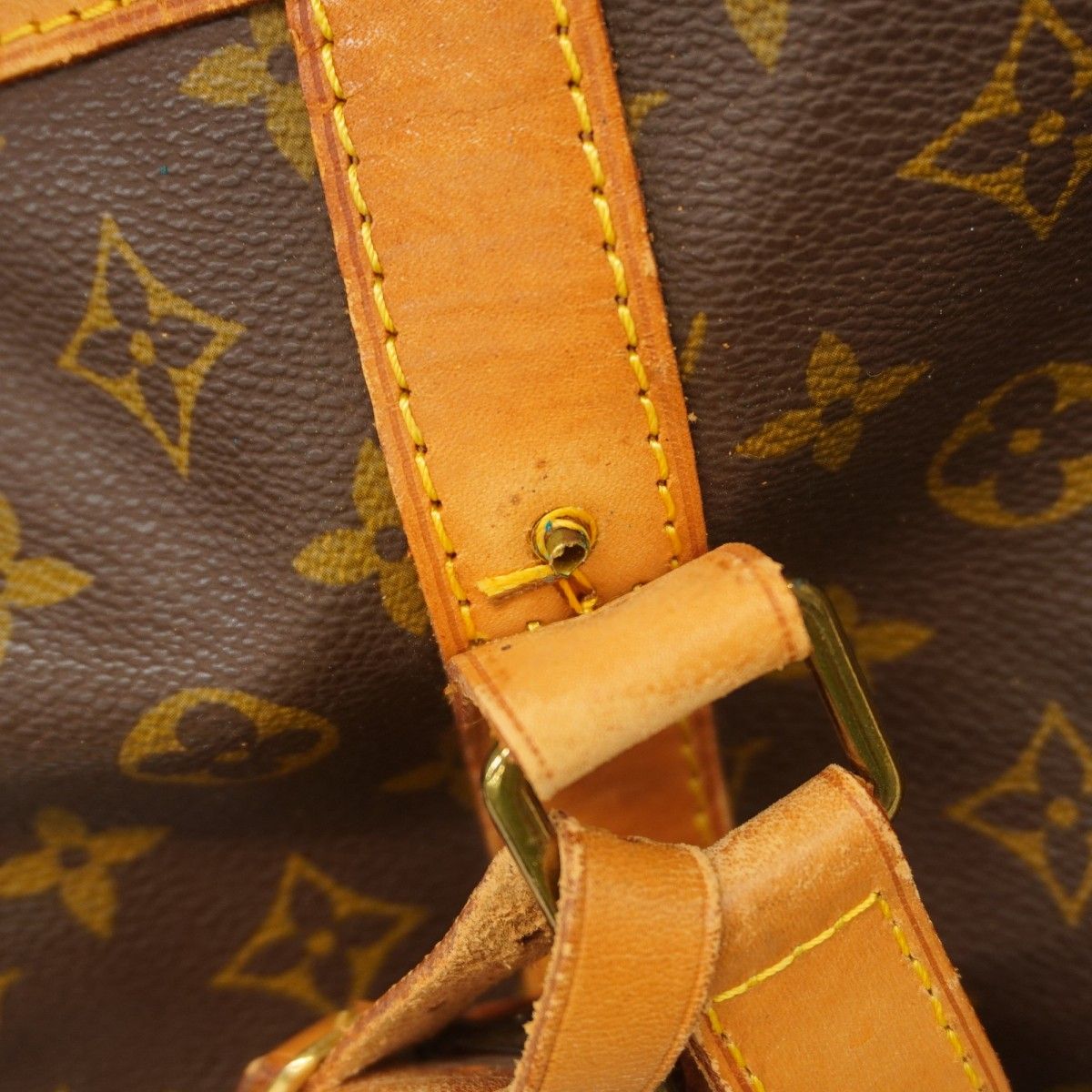 Louis Vuitton Boston Bag Monogram Sac Souple 55 Brown — view 6