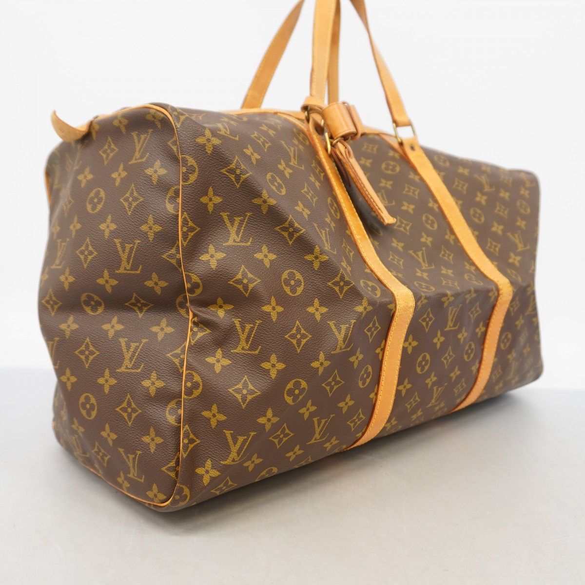 Louis Vuitton Boston Bag Monogram Sac Souple 55 Brown — view 2