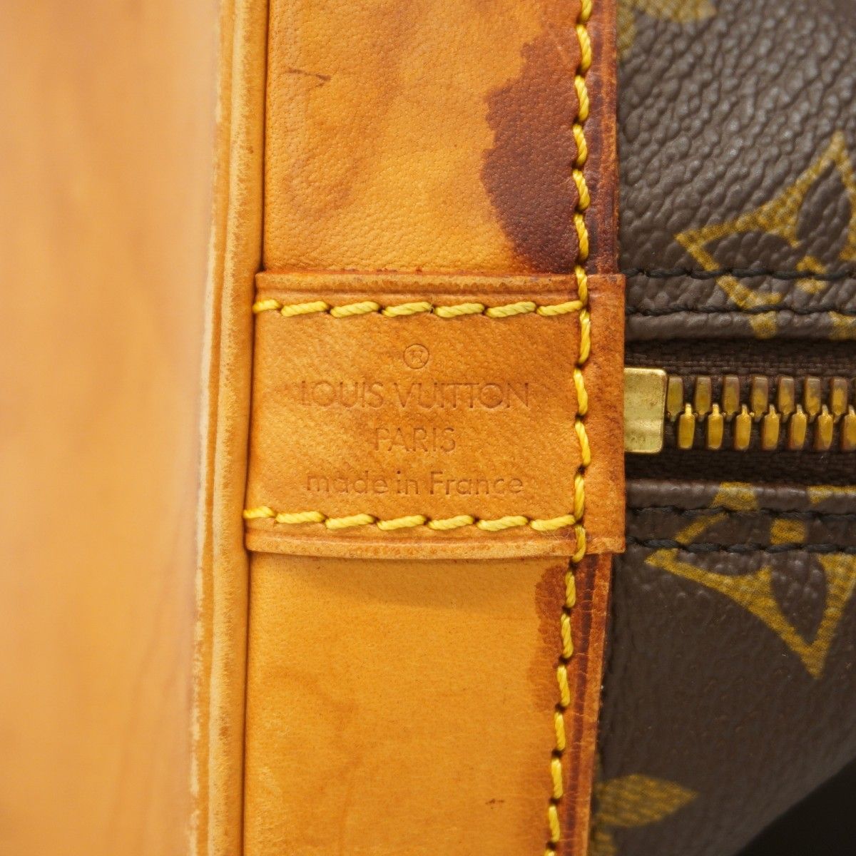 Louis Vuitton Handbag Monogram Alma Brown — view 5