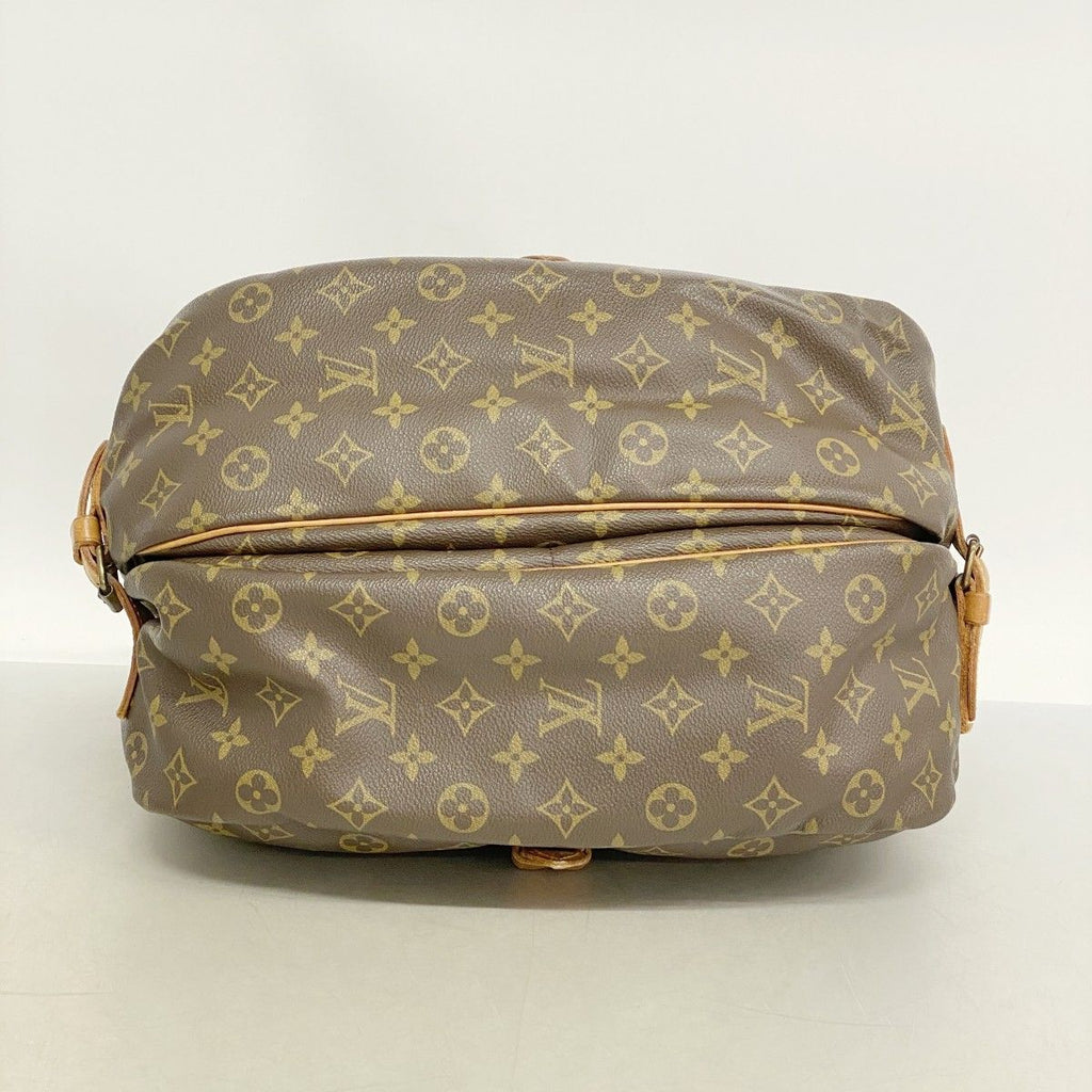 Louis Vuitton Shoulder Bag Monogram Saumur 35 Brown — view 3