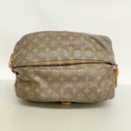 Louis Vuitton Shoulder Bag Monogram Saumur 35 Brown — view 3