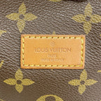 Louis Vuitton Shoulder Bag Monogram Saumur 35 Brown — view 5