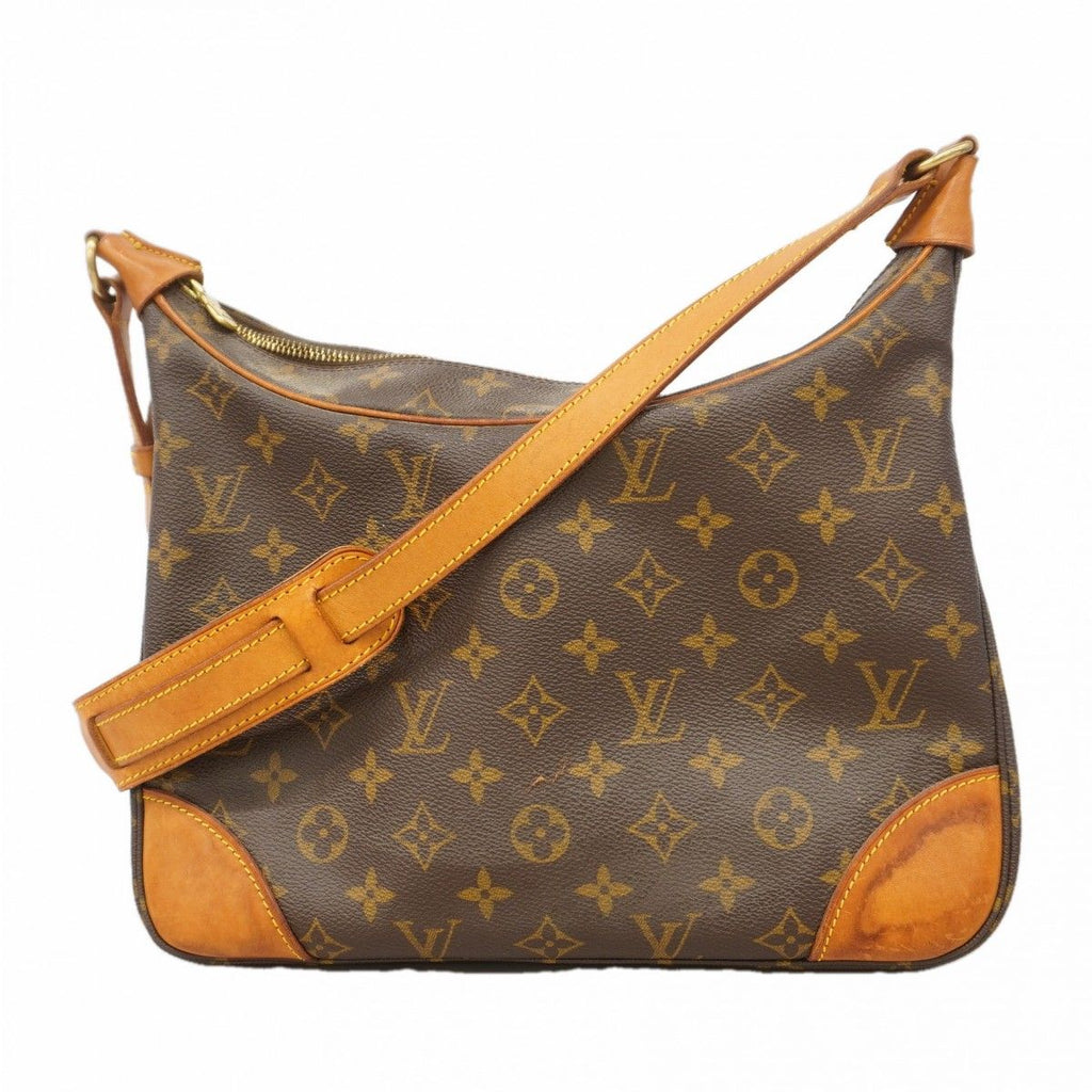 Louis Vuitton Shoulder Bag Monogram Boulogne 30 Brown