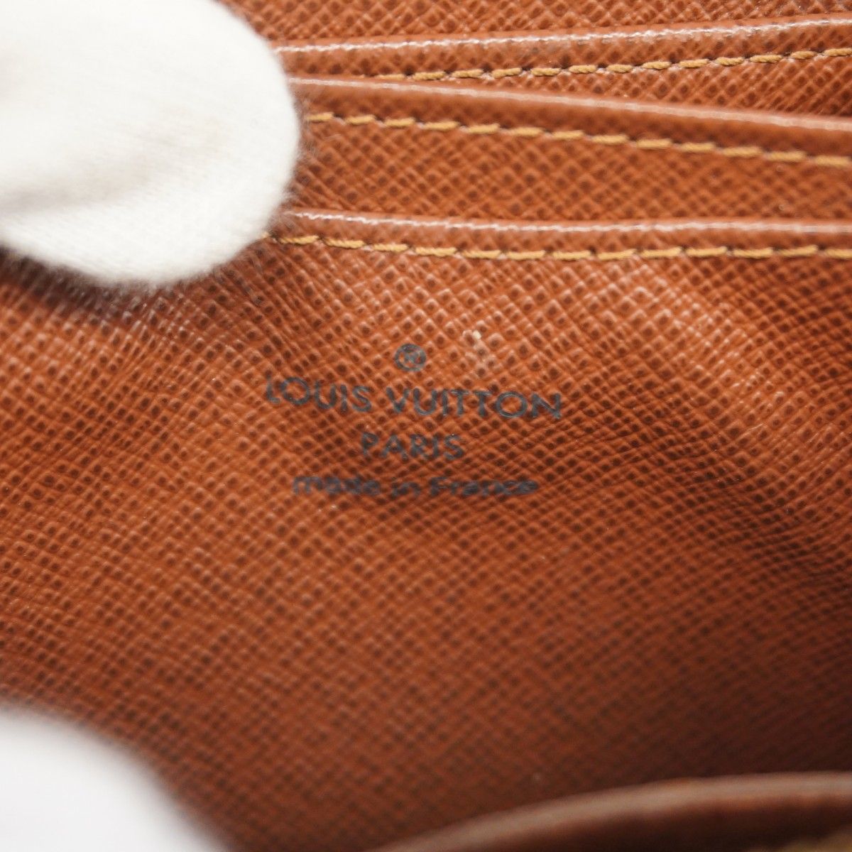 Louis Vuitton Coin Case Monogram Zippy Purse Brown — view 4