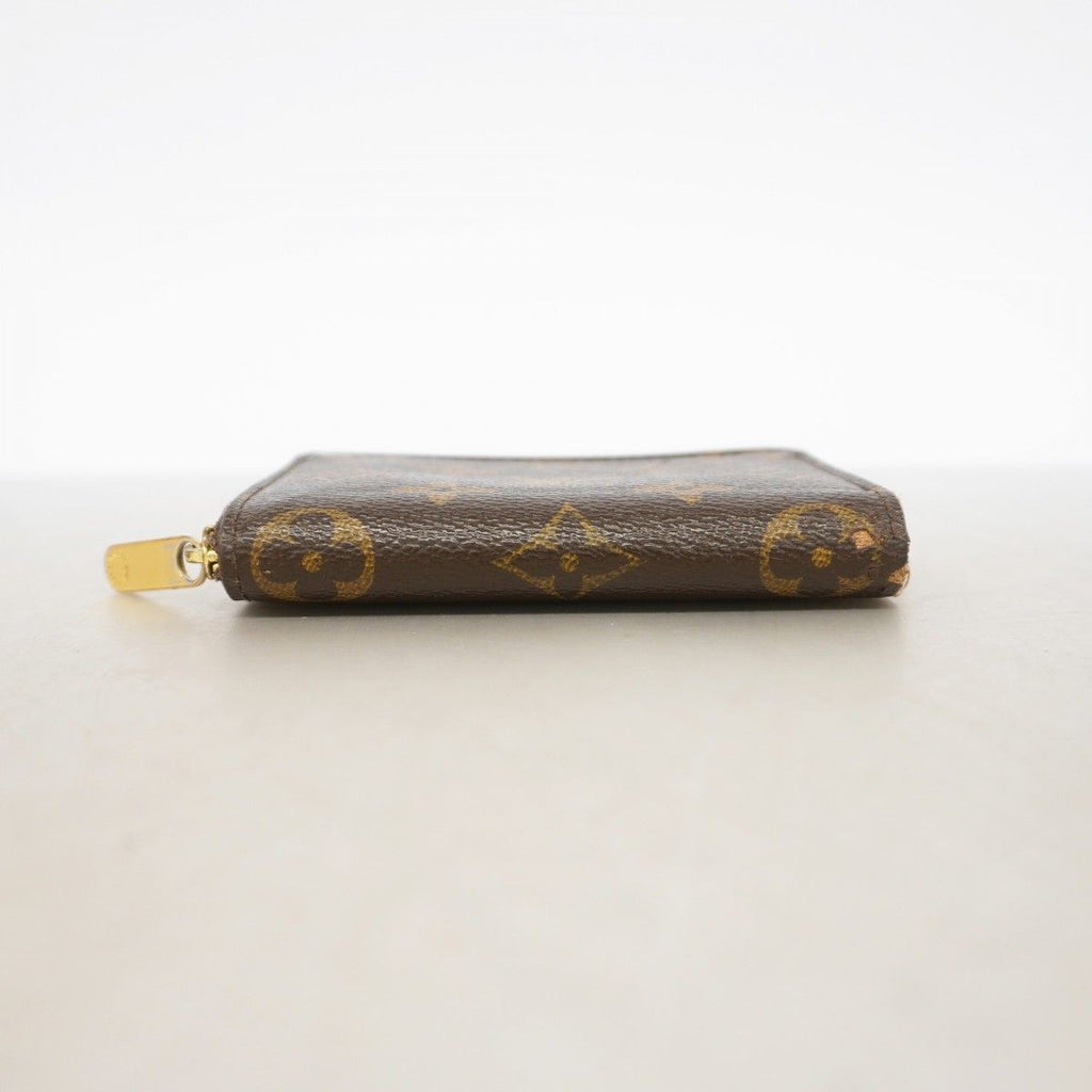 Louis Vuitton Coin Case Monogram Zippy Purse Brown — view 2