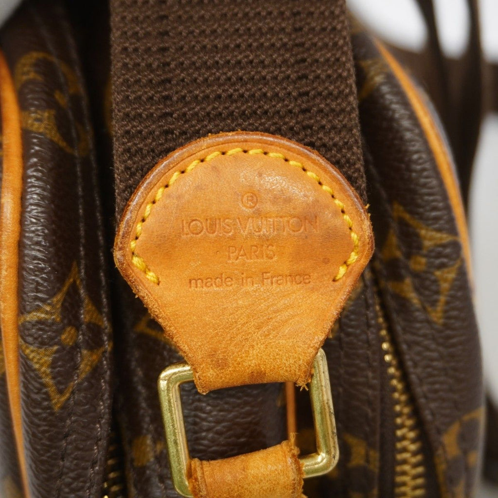 Louis Vuitton Shoulder Bag Monogram Reporter PM Brown — view 5