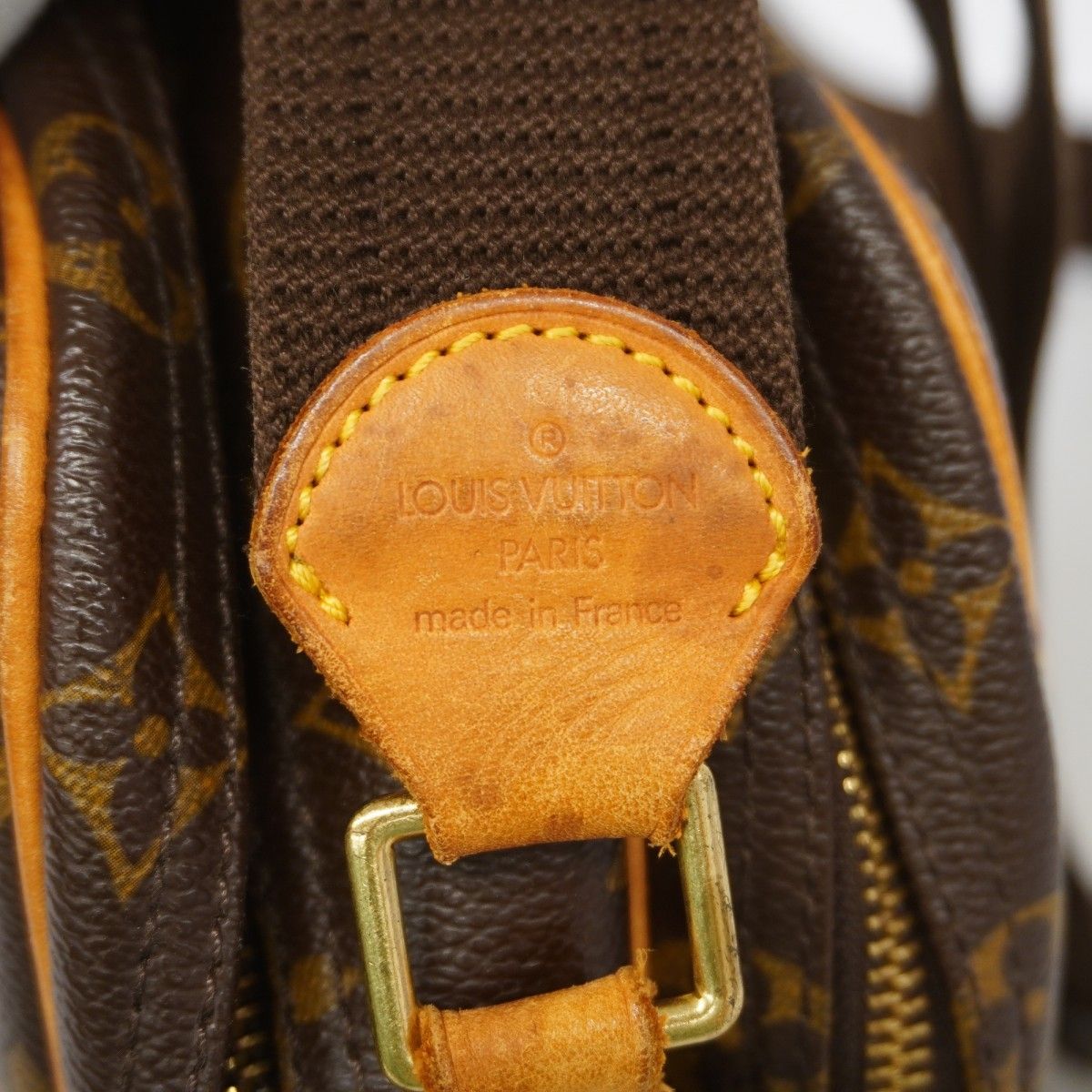 Louis Vuitton Shoulder Bag Monogram Reporter PM Brown — view 5