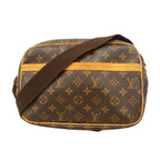 Louis Vuitton Shoulder Bag Monogram Reporter PM Brown