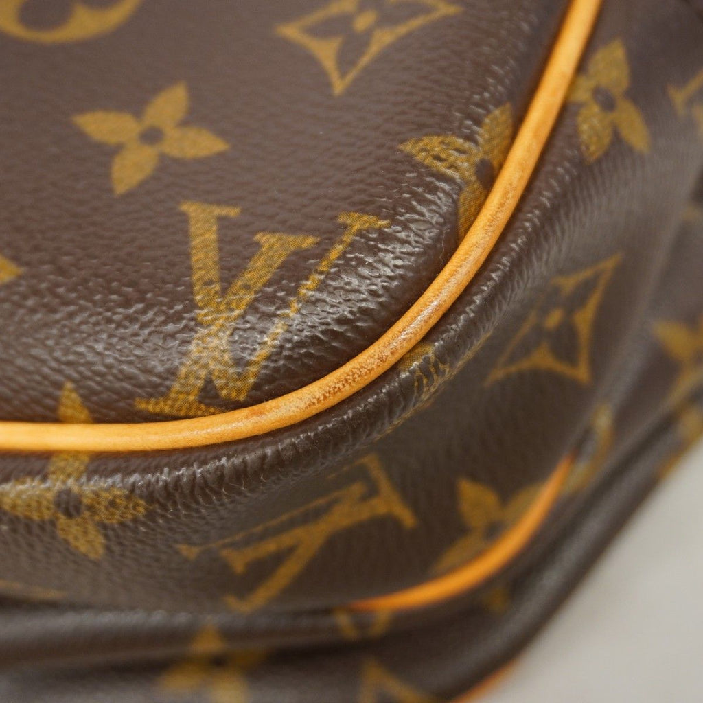 Louis Vuitton Shoulder Bag Monogram Reporter PM Brown — view 6