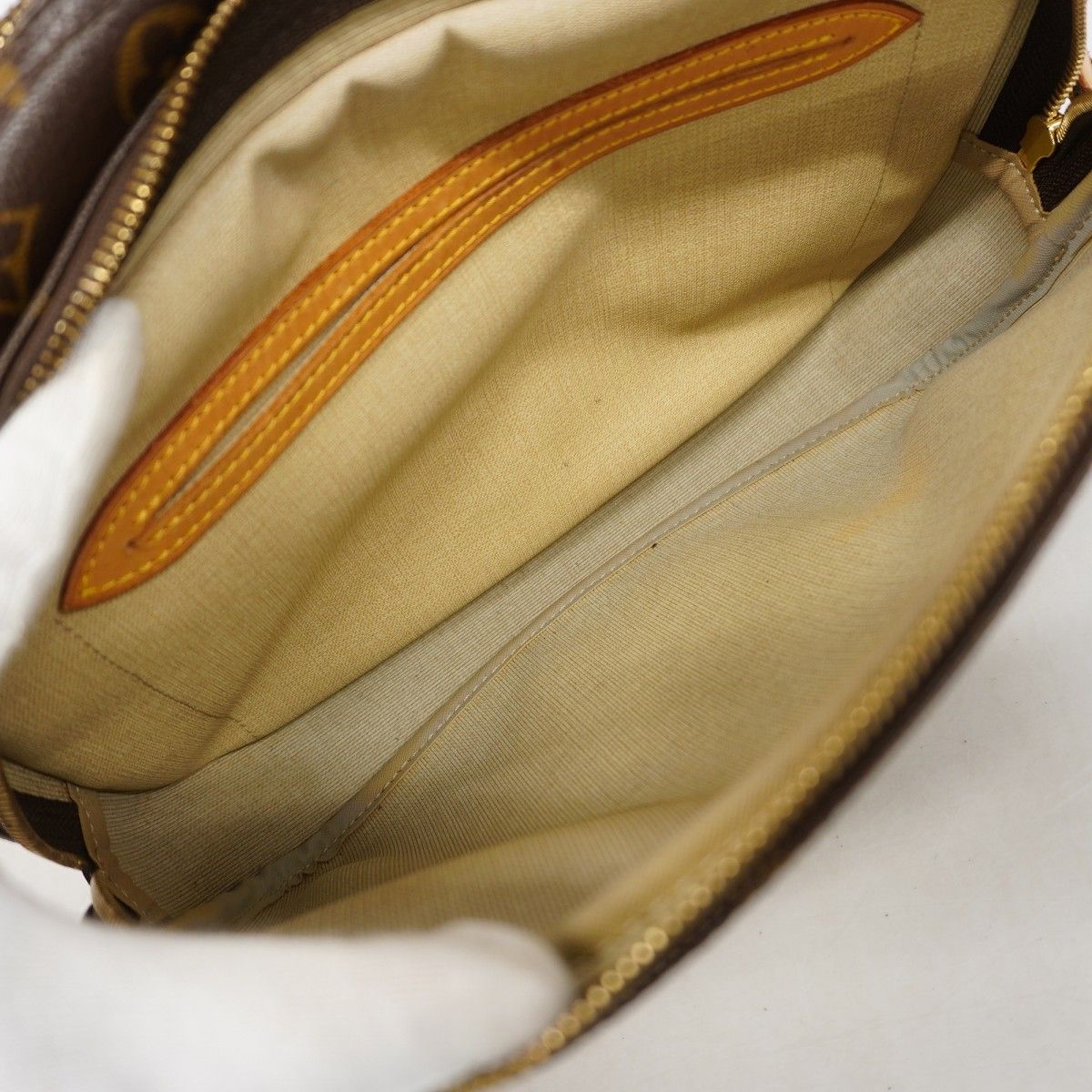 Louis Vuitton Shoulder Bag Monogram Reporter PM Brown — view 4