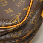 Louis Vuitton Shoulder Bag Monogram Reporter PM Brown — view 7