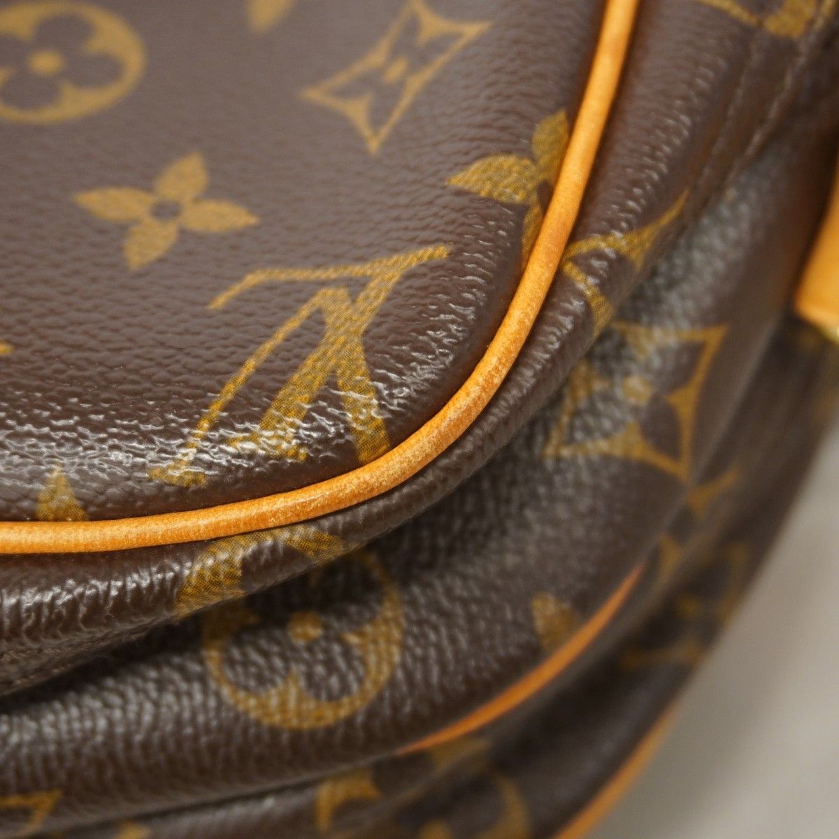 Louis Vuitton Shoulder Bag Monogram Reporter PM Brown — view 7