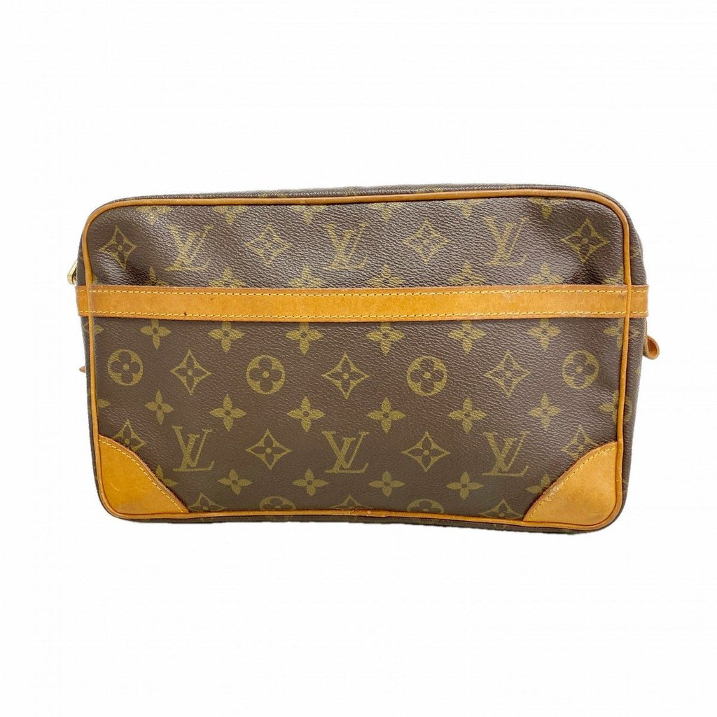 Louis Vuitton Clutch Monogram Compiegne 28 Brown