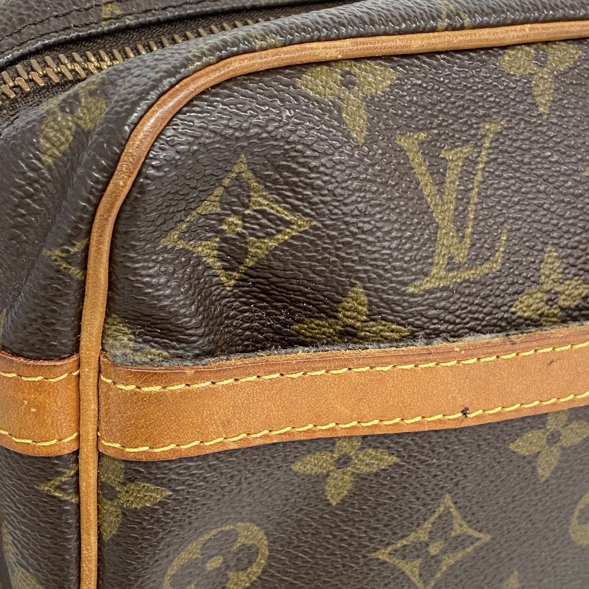Louis Vuitton Clutch Monogram Compiegne 28 Brown — view 7