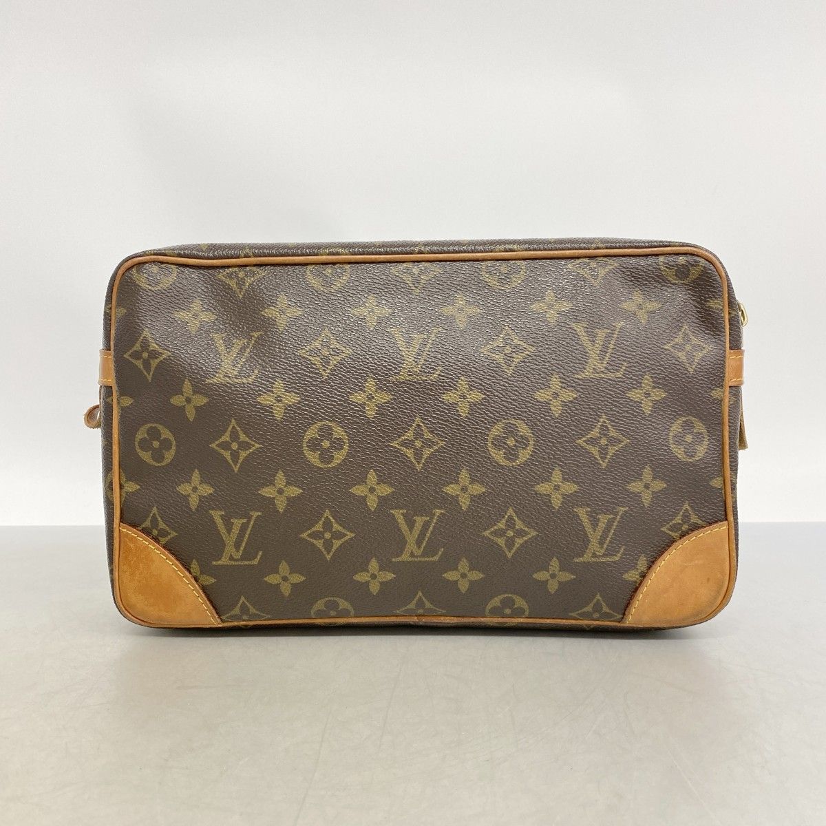 Louis Vuitton Clutch Monogram Compiegne 28 Brown — view 9