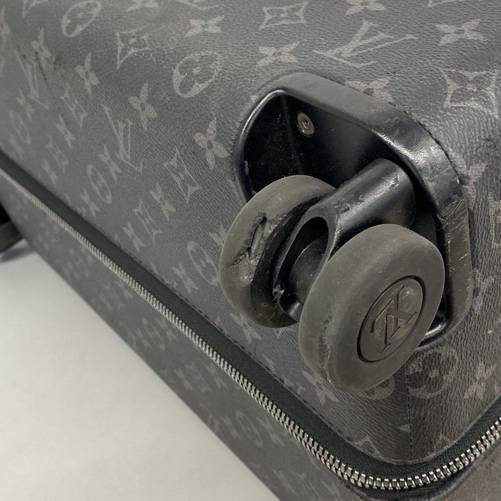 Louis Vuitton Travel Bag Monogram Eclipse Horizon 70 Black — view 8