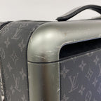 Louis Vuitton Travel Bag Monogram Eclipse Horizon 70 Black — view 9