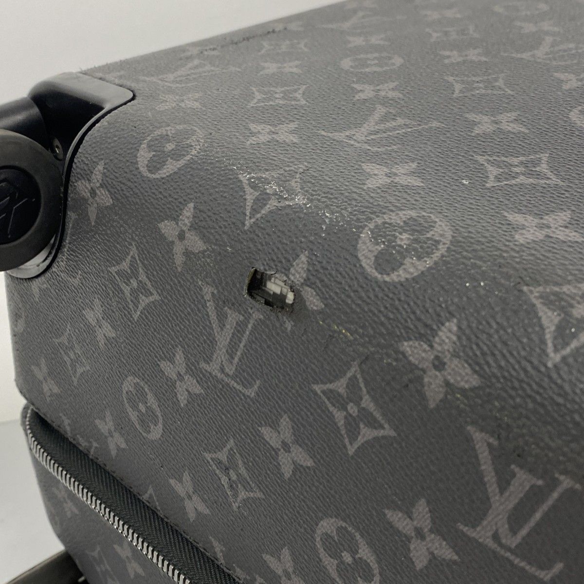 Louis Vuitton Travel Bag Monogram Eclipse Horizon 70 Black — view 7