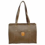 Celine Tote Macadam Brown Gold
