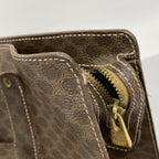 Celine Tote Macadam Brown Gold — view 7